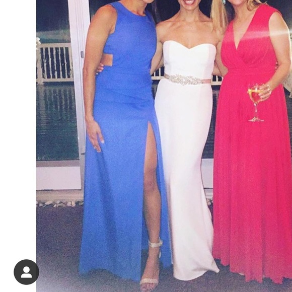 Kiara gown - blue BCBG showstopper - Picture 5 of 8